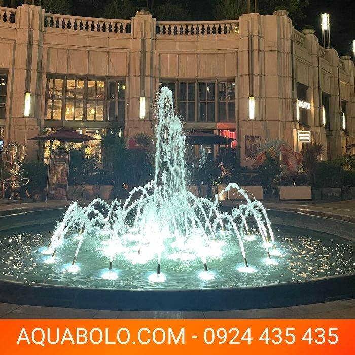 Mẫu đài phun nước cho quán cà phê