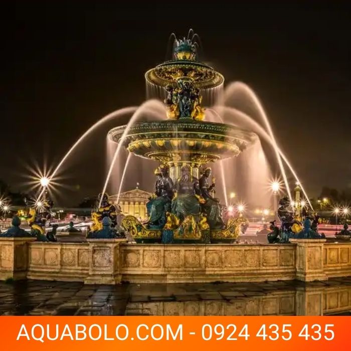 Mẫu đài phun nước cho vòng xuyến - giao lộ (1)